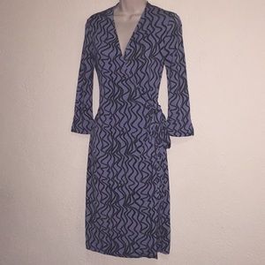 Diane von Furstenberg Wrap Dress Sz 8